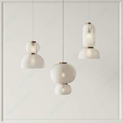 侘寂吊灯3D模型下载